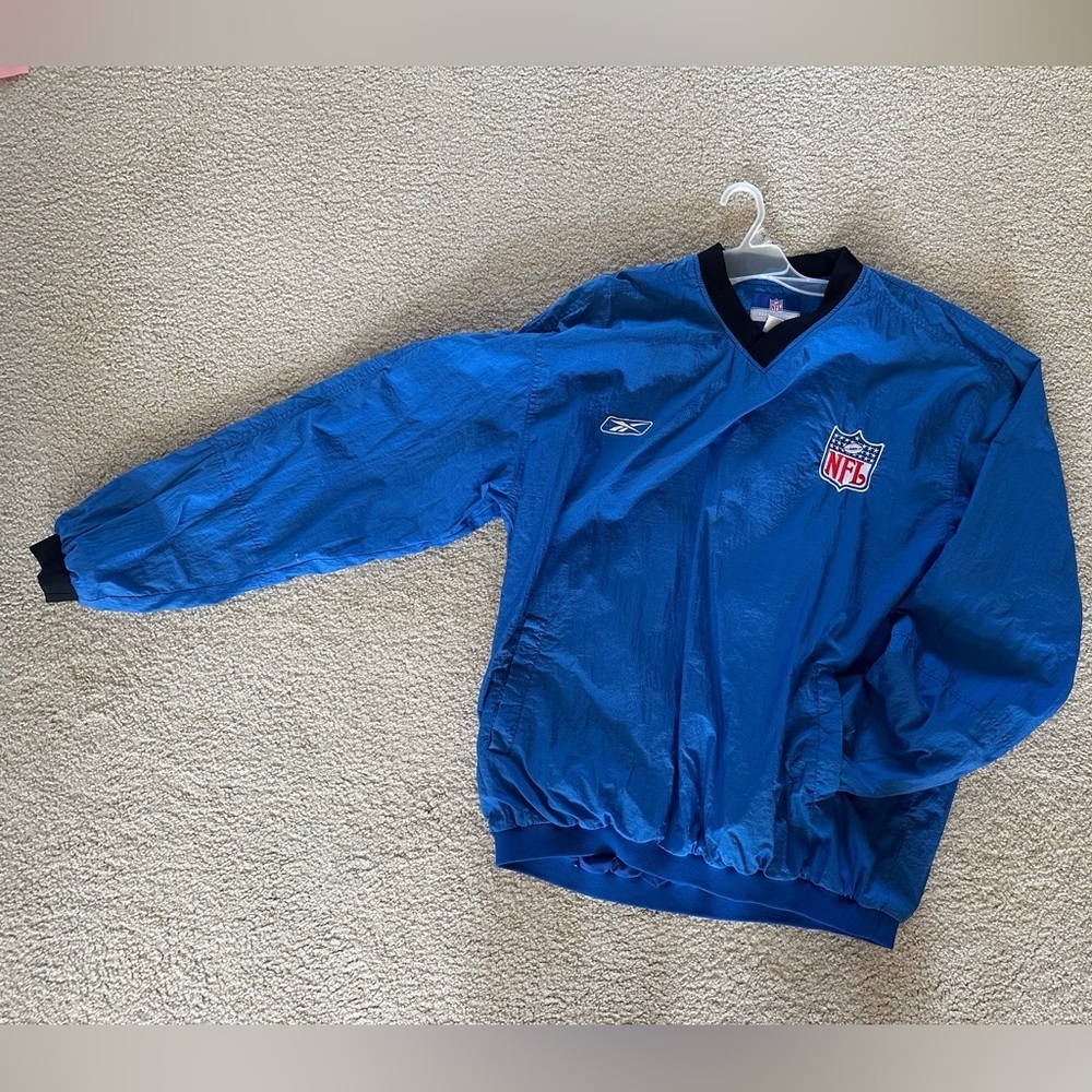 Reebok Vintage 90s On Field NFL Windbreaker Pullover